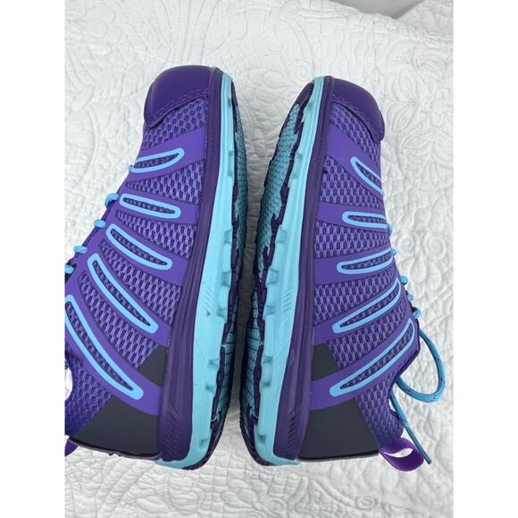 NWOB Nautilus Safety Footwear Women's Size 6EE Purple/Blue Safety Toe Shoe NEW - Picture 6 of 10